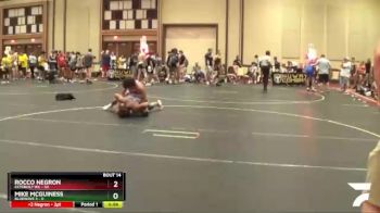 145 lbs Round 5 (6 Team) - Mike McGuiness, BlueWave 3 vs Rocco Negron, EsteBuilt WC