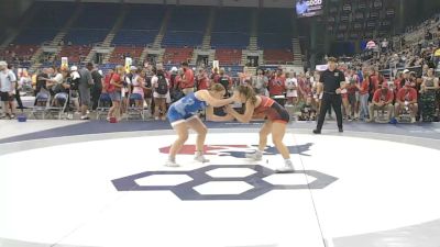135 lbs Champ. Rd Of 128 - Caroline Balica, Indiana vs Sophie Laird, Wyoming
