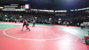 159 lbs Cons. Round 3 - Deacon Wooldridge, Unattached vs Cole Hugenberg, MASA