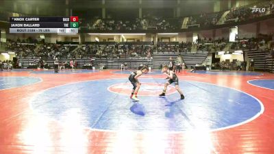 79 lbs Semifinal - Knox Carter, Backyard Bullies Wrestling Club vs Jaxon Ballard, The Storm Wrestling Center