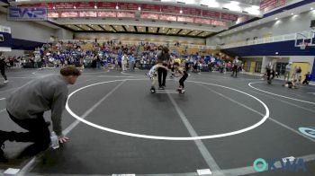 55 lbs Quarterfinal - Mateo Sierra, OKC Saints Wrestling vs Everest Greenlee, Standfast