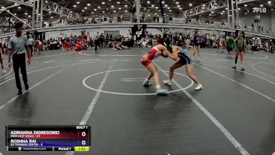 107 lbs Finals (2 Team) - Roshna Rai, D3 Training Center vs Adrianna Digregorio, MGW Lost Souls