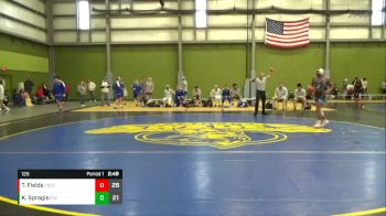 125 lbs Finals (2 Team) - Kaden Spragis, Pratt Community College vs Tyler Fields, Colby Community College