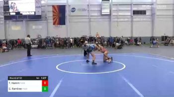 102 lbs Prelims - Trevor Hamm, Thorobred vs Camilo Ramirez, Pounders WC