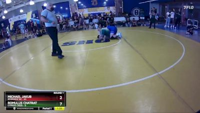 190 lbs Round 1 (8 Team) - ROMULUS CHATRAT, Cypress Creek vs Michael Jakub, Riverview WC