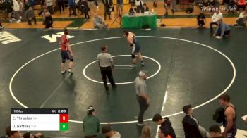 Quarterfinal - Elijah Thrasher, Bridgewater-Raynham vs Owen Gaffney, Saint John's Prep