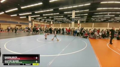 74 lbs Cons. Round 2 - Eamon Kelts, NB Elite Wrestling Club vs Easton Quade, Warrior Trained Wrestling