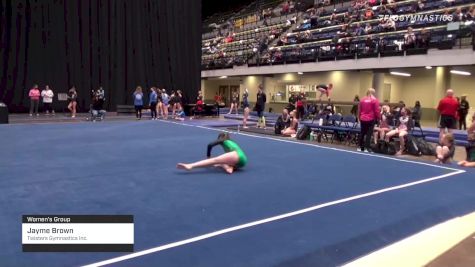 Jayme Brown - Women's Group, Twisters Gymnastics Inc. - 2021 Women's Xcel Region 4 Championships