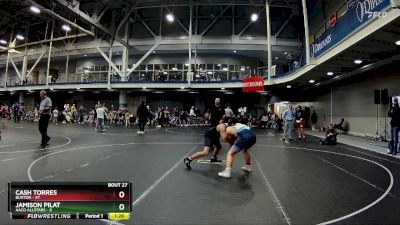 140 lbs Round 7 (8 Team) - Jamison Pilat, AACO Allstars vs Cash Torres, Buxton