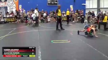 52 lbs Round 4 (6 Team) - Kaiden Galindez, Backyard Brawlers vs Kamdynn Parker, East Kansas Eagles