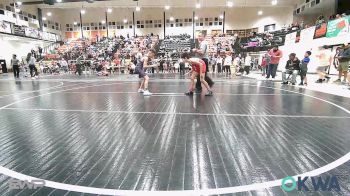 80 lbs Rr Rnd 1 - Judah Aguayo, Grove Takedown Club vs Trison Cunningham, Coalgate Wildcat Wrestling Club