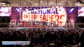 University Cheer Force - Brellas [2026 L2 Senior Day 1] 2026 NCA Roseville Showdown