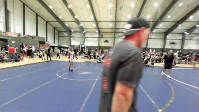 88 lbs Quarterfinal - Isabella Gonzalez, Lake Stevens WC vs Khloe Morrow, Mat Demon WC