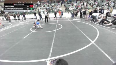 49 lbs 3rd Place - Suho Kwak, Salem Elite vs Easton Saltenberger, Patriot Mat Club