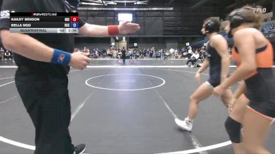 131 lbs Quarterfinal - Kailey Benson, Oklahoma State University vs Bella Ngo, Umpqua Community College