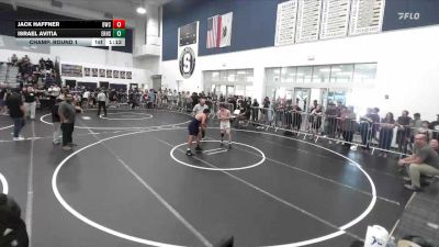 157 lbs Champ. Round 1 - Jack Haffner, Bridage Wrestling Club vs Israel Avitia, Eagle Rock High School