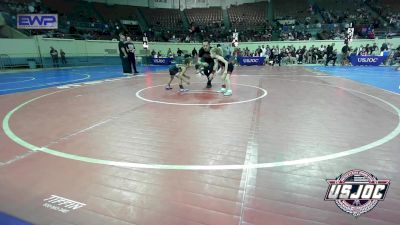 45 lbs Semifinal - Frances Cogar, Spartan Mat Club vs Kyngzleigh Ballard, TEAM CONQUER