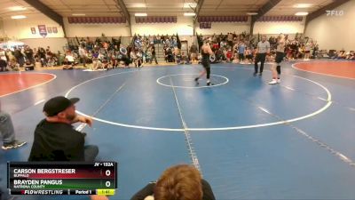 132A Cons. Round 1 - Brayden Pangus, Natrona County vs Carson Bergstreser, Buffalo