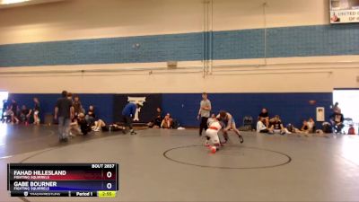 150 lbs Cons. Semi - Gabe Bourner, Fighting Squirrels vs Fahad Hillesland, Fighting Squirrels