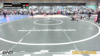 80 lbs Quarterfinal - Bob Gillies, Pursuit vs Jeremiah-Roman Castro, Savage House Wrestling Club