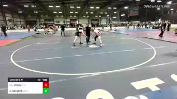 160 lbs Consi Of 8 #1 - Jack Sargent, Smittys Barn vs Levi Cram, Otter Valley WC