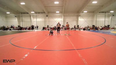 126 lbs Rr Rnd 3 - Brenley Thompson, Perry Girls Wrestling Club vs Ella Brown, Choctaw Girls B