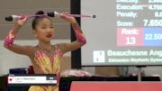 Lori Li Blanchard - Clubs, Extenso - 2019 Elite Canada - Rhythmic