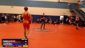 157 lbs Round 5 - Damion Hamilton, Team Real Life vs Hunter Bell, Homedale Wrestling
