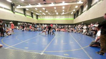 56 lbs Consolation - Hunter Hollis, North Hall Jr Trojans vs Jack Field, Richmond Hill Wrestling Club