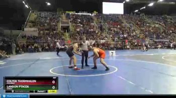 195 lbs Cons. Round 1 - Landon Ptacek, Oakes vs Colter Thormhalen, Killdeer