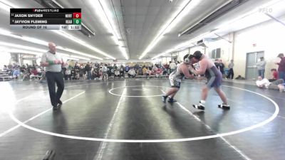 285 lbs Round Of 16 - Jaxon Snyder, Northumberland vs Jayvion Fleming, Reading