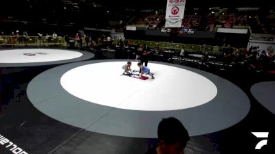 53 lbs Champ. Round 2 - Dorian Lustre vs Ethan Aguirre