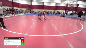 157 lbs Semifinal - Andrew Piedrahita, New England College vs Zach Soda, Unattached