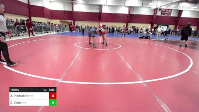 157 lbs Semifinal - Andrew Piedrahita, New England College vs Zach Soda, Unattached