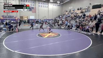 126 lbs Quarterfinal - Bryan Rivera, Waukesha West vs Aidan Hare, Father Ryan