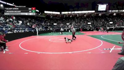 70 lbs Quarterfinal - Jackson Weyant, CRT2 vs Elliott Stroh, NWW2