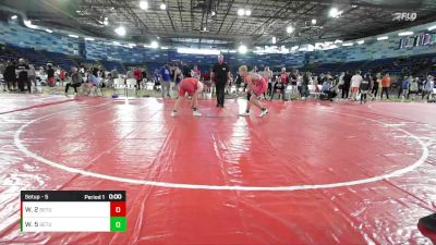 130-136 lbs Rr Rnd 1 - Owen Yates, Greater Heights Wrestling vs Mikael Hays, MWC Wrestling Academy, NE