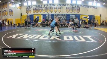 175 lbs Round 7 (8 Team) - Mac Andrews, Wellington vs JEAN HO, Cypress Creek