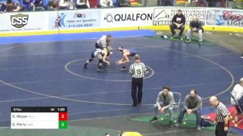 97 lbs Semifinal - Dominic Moyer, Delaware Vly vs Dalton Perry, Central Mountain