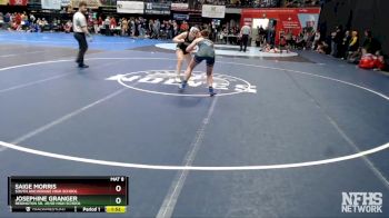 145G Quarterfinal - Saige Morris, South Anchorage High School vs Josephine Granger, Redington Sr. Jr/Sr High School