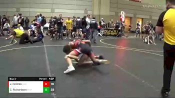 115 lbs Round 3 (6 Team) - Cyge Richardson, Peer Pressure vs Jericho Holmes, Ring Finger Wrestling