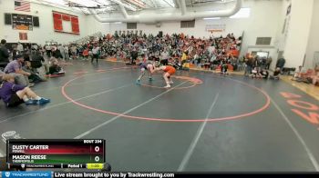 195B Round 3 - Mason Reese, Thermopolis vs Dusty Carter, Powell