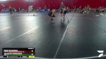 138 lbs Round 2 (16 Team) - Sean Kilpatrick, Pequot Lakes/Pine River Backus vs Braedon Dorshorst, Lodi