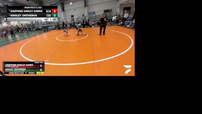 72 lbs Round 1 - Josephine Hawley Harris, Sisters On The Mat vs Kinsley Ontiveros, Texas Elite Wrestling Club