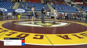 126 lbs Cons 32 #1 - Christopher Dillworth, Oregon vs Cruz Lara, Kansas