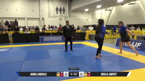 Kayla A. Griffitt vs Auriell Gonzalez 2025 World IBJJF Jiu-Jitsu No-Gi Championship