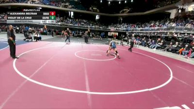 6A 126 lbs Quarterfinal - Alexandra Beltran, El Paso Eastwood vs Violet De La Cruz, Conroe Woodlands College Park