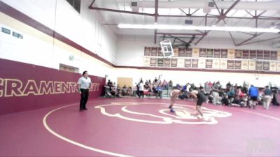 157 lbs Semifinal - Alfredo Trejo-Mendoza, Sacramento City College vs Adrian Rangel, Chabot College