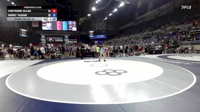 145 lbs Cons. Rd Of 32 - Cheyenne Ollar, PA vs Winry Yaggie, SD