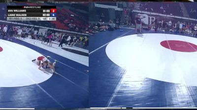 125 lbs Ava Williams, Idaho 1 HS Girls vs Laine Walker, Oklahoma 2 HS Girls